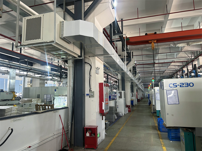 電子車間降溫措施!